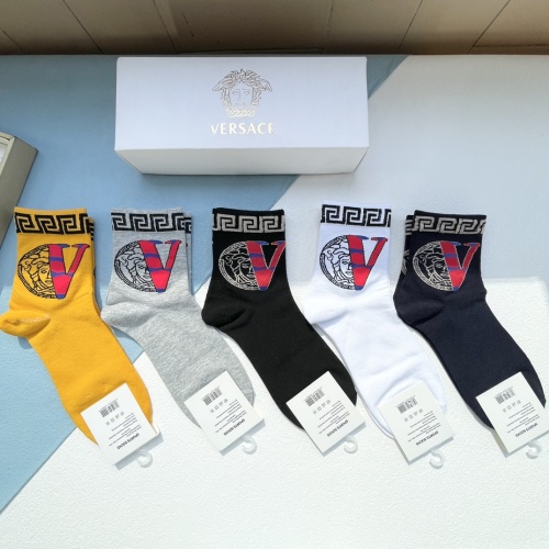 Replica Versace Socks #1169863, $29.00 USD, [ITEM#1169863], Replica Versace Socks outlet from China