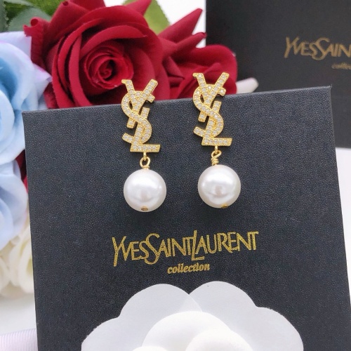 Replica Yves Saint Laurent YSL Earrings For Women #1170095, $27.00 USD, [ITEM#1170095], Replica Yves Saint Laurent YSL Earrings outlet from China