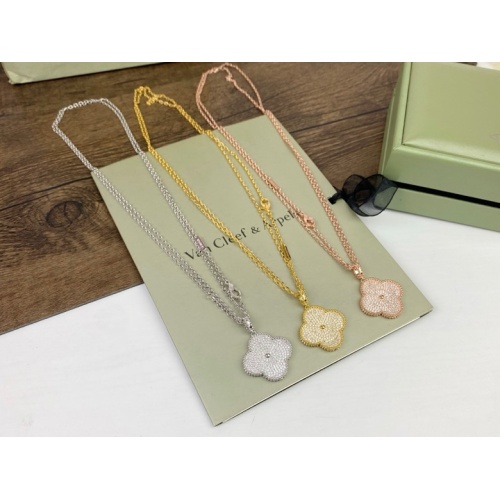 Replica Van Cleef & Arpels Necklaces For Women #1170332 $32.00 USD for Wholesale