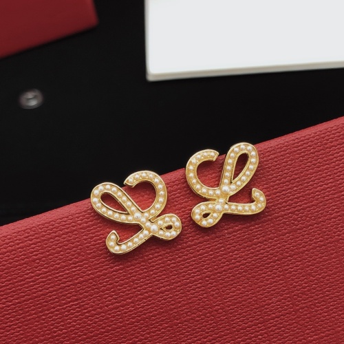 Replica LOEWE Earrings For Women #1170706, $27.00 USD, [ITEM#1170706], Replica LOEWE Earrings outlet from China