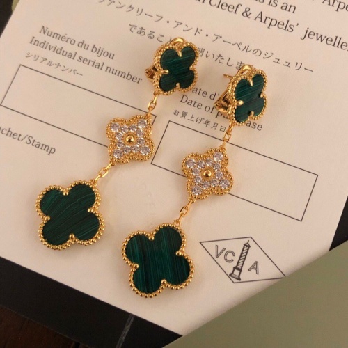 Replica Van Cleef & Arpels Earrings For Women #1171059 $40.00 USD for Wholesale