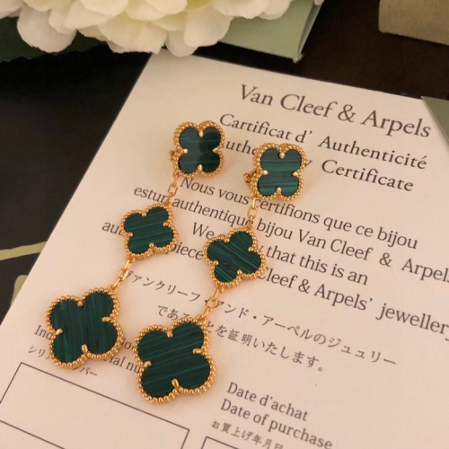 Replica Van Cleef & Arpels Earrings For Women #1171060 $40.00 USD for Wholesale