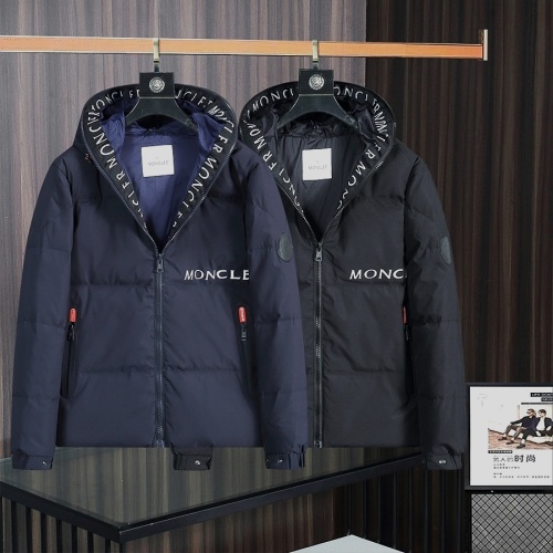 Replica Moncler Down Feather Coat Long Sleeved For Men #1171930 $160.00 USD for Wholesale