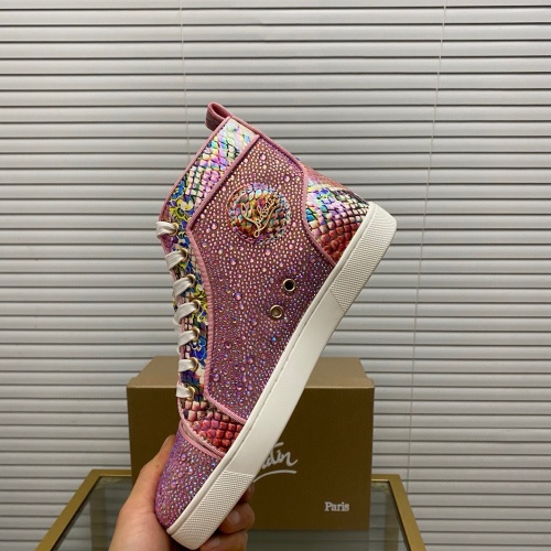 Replica Christian Louboutin High Top Shoes For Women #1172345 $100.00 USD for Wholesale