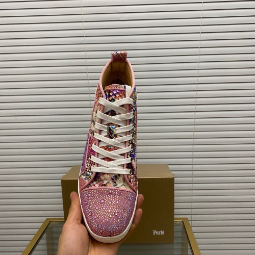 Replica Christian Louboutin High Top Shoes For Women #1172345 $100.00 USD for Wholesale