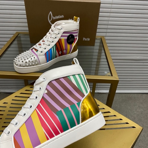 Replica Christian Louboutin High Top Shoes For Women #1172354 $92.00 USD for Wholesale