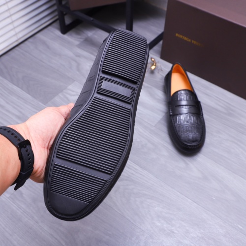 Replica Bottega Veneta BV Leather Shoes For Men #1172460 $80.00 USD for Wholesale