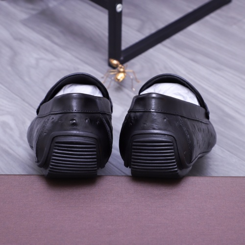 Replica Bottega Veneta BV Leather Shoes For Men #1172462 $80.00 USD for Wholesale