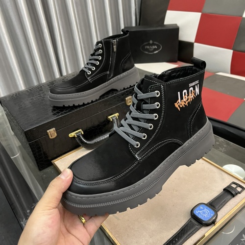 Replica Dsquared Boots For Men #1172476, $88.00 USD, [ITEM#1172476], Replica Dsquared Boots outlet from China