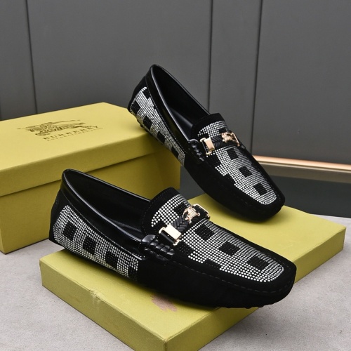 Replica Burberry Leather Shoes For Men #1172497, $76.00 USD, [ITEM#1172497], Replica Burberry Leather Shoes outlet from China