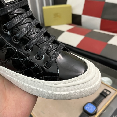 Replica Burberry High Tops Shoes For Men #1172618 $80.00 USD for Wholesale