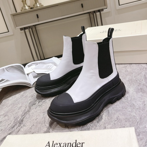 Replica Alexander McQueen Boots For Women #1172772, $115.00 USD, [ITEM#1172772], Replica Alexander McQueen Boots outlet from China