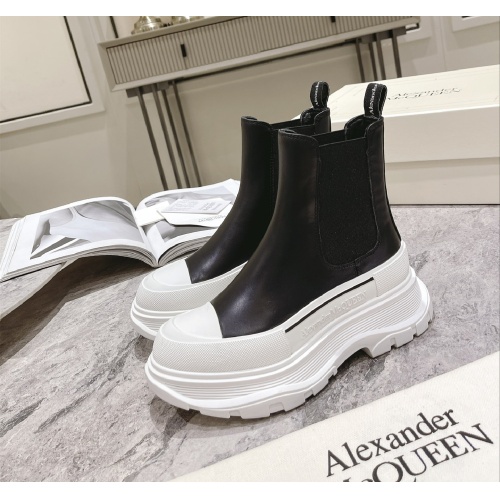 Replica Alexander McQueen Boots For Women #1172774, $115.00 USD, [ITEM#1172774], Replica Alexander McQueen Boots outlet from China