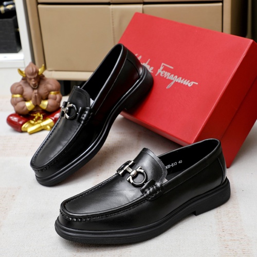 Replica Salvatore Ferragamo Leather Shoes For Men #1172795, $85.00 USD, [ITEM#1172795], Replica Salvatore Ferragamo Leather Shoes outlet from China