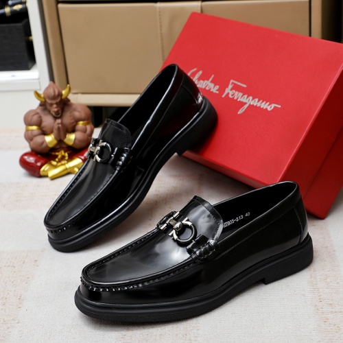 Replica Salvatore Ferragamo Leather Shoes For Men #1172796, $85.00 USD, [ITEM#1172796], Replica Salvatore Ferragamo Leather Shoes outlet from China