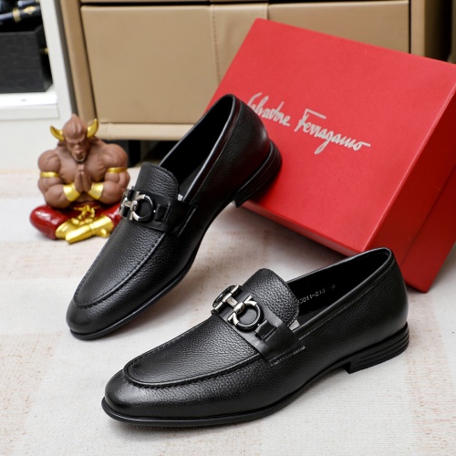 Replica Salvatore Ferragamo Leather Shoes For Men #1172797, $82.00 USD, [ITEM#1172797], Replica Salvatore Ferragamo Leather Shoes outlet from China