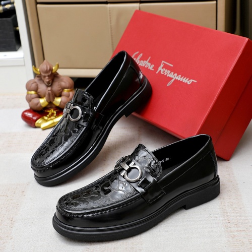 Replica Salvatore Ferragamo Leather Shoes For Men #1172802, $82.00 USD, [ITEM#1172802], Replica Salvatore Ferragamo Leather Shoes outlet from China