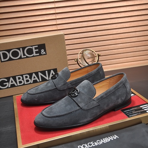 Replica Dolce &amp; Gabbana D&amp;G Leather Shoes For Men #1172832, $96.00 USD, [ITEM#1172832], Replica Dolce &amp; Gabbana D&amp;G Leather Shoes outlet from China