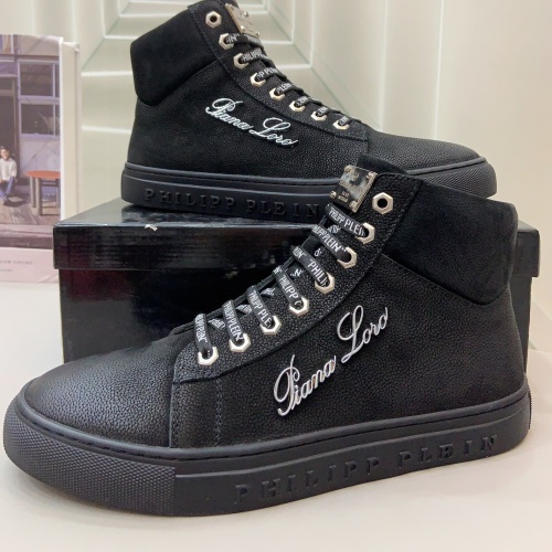 Replica Philipp Plein PP High Tops Shoes For Men #1172867, $80.00 USD, [ITEM#1172867], Replica Philipp Plein PP High Tops Shoes outlet from China