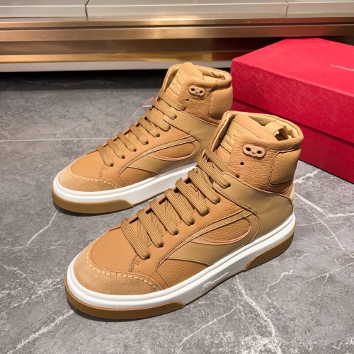 Replica Salvatore Ferragamo High Tops Shoes For Men #1172909, $132.00 USD, [ITEM#1172909], Replica Salvatore Ferragamo High Tops Shoes outlet from China
