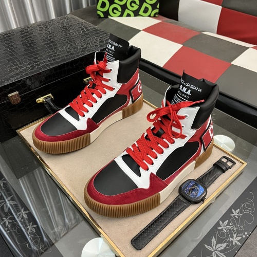 Replica D&G High Top Shoes For Men #1172990 $82.00 USD for Wholesale