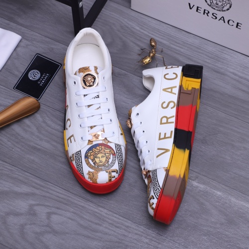 Replica Versace Casual Shoes For Men #1173372 $72.00 USD for Wholesale