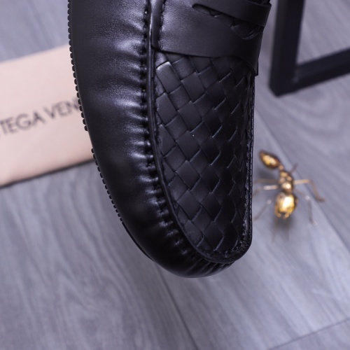Replica Bottega Veneta BV Leather Shoes For Men #1173450 $82.00 USD for Wholesale