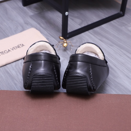 Replica Bottega Veneta BV Leather Shoes For Men #1173451 $82.00 USD for Wholesale