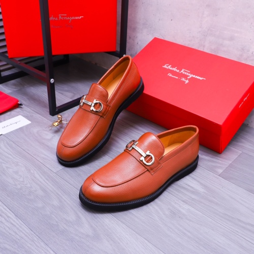 Replica Salvatore Ferragamo Leather Shoes For Men #1173472, $96.00 USD, [ITEM#1173472], Replica Salvatore Ferragamo Leather Shoes outlet from China