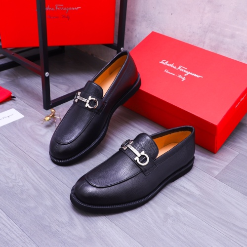 Replica Salvatore Ferragamo Leather Shoes For Men #1173475, $96.00 USD, [ITEM#1173475], Replica Salvatore Ferragamo Leather Shoes outlet from China