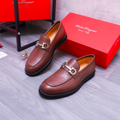 Replica Salvatore Ferragamo Leather Shoes For Men #1173476, $96.00 USD, [ITEM#1173476], Replica Salvatore Ferragamo Leather Shoes outlet from China