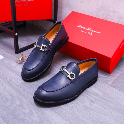 Replica Salvatore Ferragamo Leather Shoes For Men #1173477, $96.00 USD, [ITEM#1173477], Replica Salvatore Ferragamo Leather Shoes outlet from China