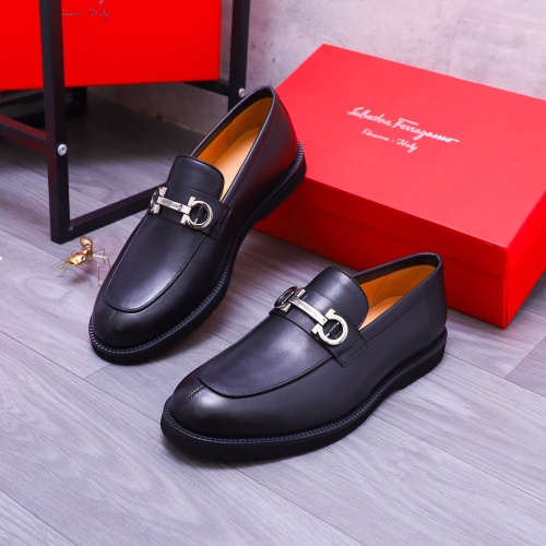 Replica Salvatore Ferragamo Leather Shoes For Men #1173478, $96.00 USD, [ITEM#1173478], Replica Salvatore Ferragamo Leather Shoes outlet from China