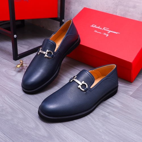 Replica Salvatore Ferragamo Leather Shoes For Men #1173484, $96.00 USD, [ITEM#1173484], Replica Salvatore Ferragamo Leather Shoes outlet from China
