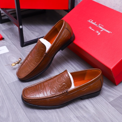 Replica Salvatore Ferragamo Leather Shoes For Men #1173534, $72.00 USD, [ITEM#1173534], Replica Salvatore Ferragamo Leather Shoes outlet from China