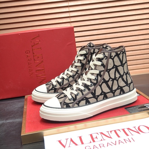 Replica Valentino High Tops Shoes For Men #1174054, $98.00 USD, [ITEM#1174054], Replica Valentino High Tops Shoes outlet from China