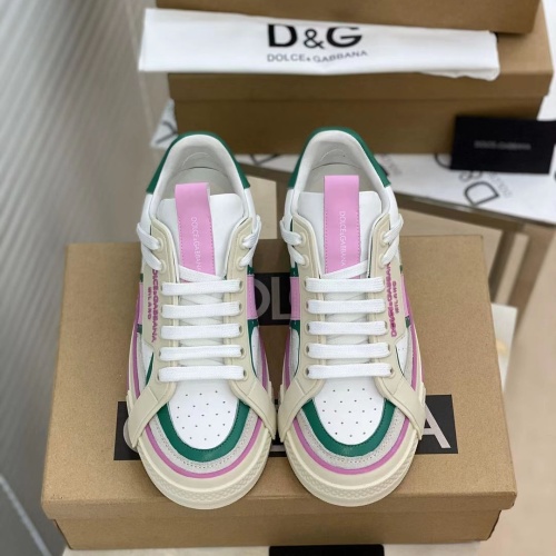 Replica Dolce & Gabbana D&G Casual Shoes For Women #1174068 $82.00 USD for Wholesale