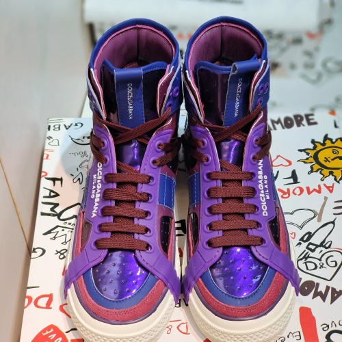 Replica D&G High Top Shoes For Women #1174078 $96.00 USD for Wholesale