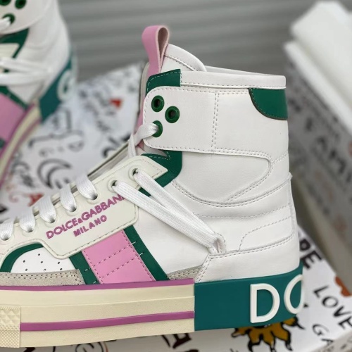 Replica D&G High Top Shoes For Women #1174082 $96.00 USD for Wholesale