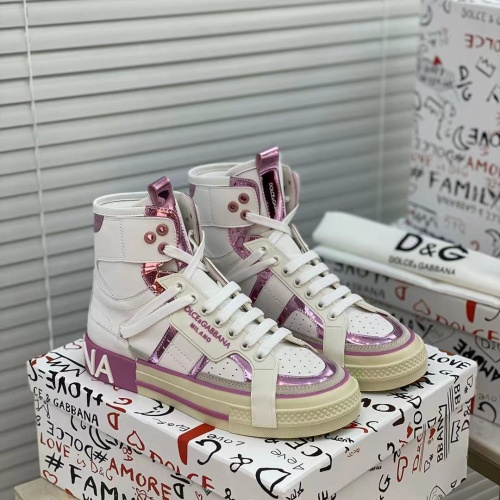 Replica D&amp;G High Top Shoes For Men #1174083, $96.00 USD, [ITEM#1174083], Replica Dolce &amp; Gabbana D&amp;G High Top Shoes outlet from China