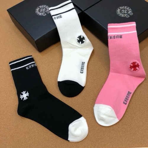 Replica Chrome Hearts Socks #1174112 $32.00 USD for Wholesale