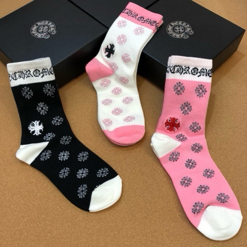 Replica Chrome Hearts Socks #1174113 $32.00 USD for Wholesale