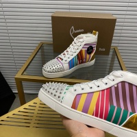 $92.00 USD Christian Louboutin High Top Shoes For Men #1172353
