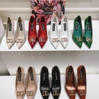 $115.00 USD Dolce & Gabbana D&G High-Heeled Shoes For Women #1172640