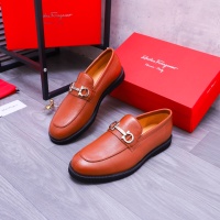 $96.00 USD Salvatore Ferragamo Leather Shoes For Men #1173472