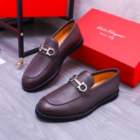 Salvatore Ferragamo Leather Shoes For Men #1173473