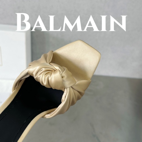 Replica Balmain Slippers For Women #1174271 $108.00 USD for Wholesale