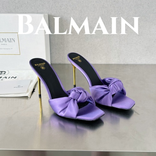 Replica Balmain Slippers For Women #1174275 $108.00 USD for Wholesale