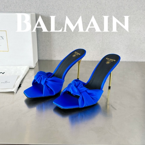 Replica Balmain Slippers For Women #1174278, $108.00 USD, [ITEM#1174278], Replica Balmain Slippers outlet from China