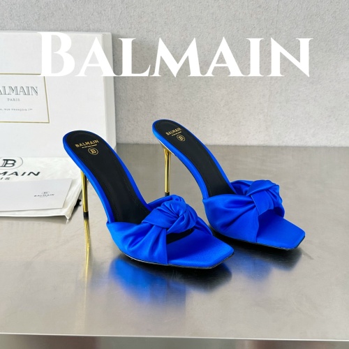 Replica Balmain Slippers For Women #1174278 $108.00 USD for Wholesale